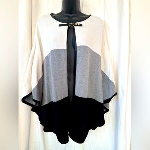 White House/Black Market Marked As Women's Sz S But Really One Size Poncho Cape